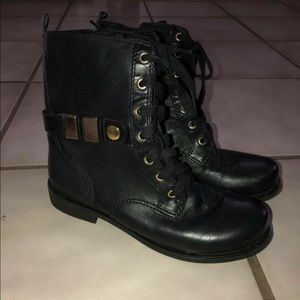 nine west combat boots